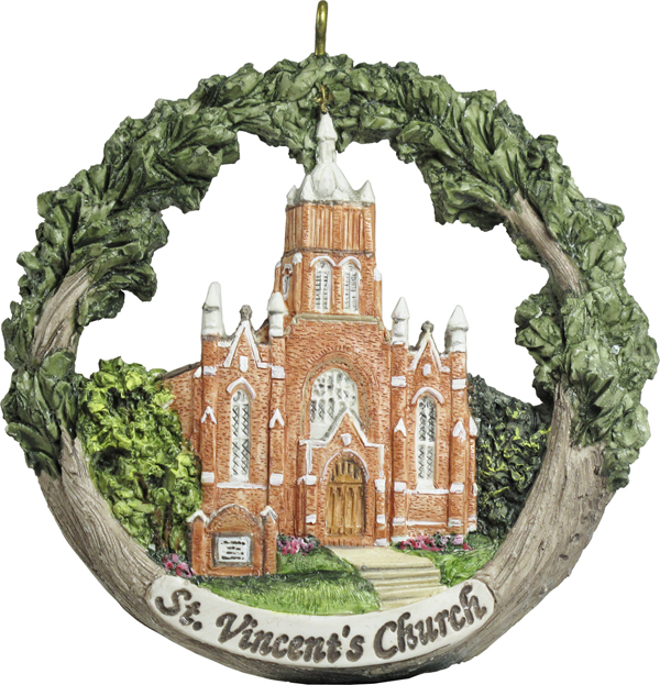 Cape Girardeau ornament #5 - St. Vincent's Church