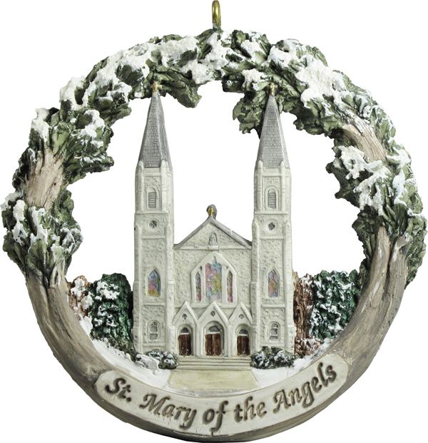 Olean, NY St. Mary of the Angels Church AmeriScape Ornament