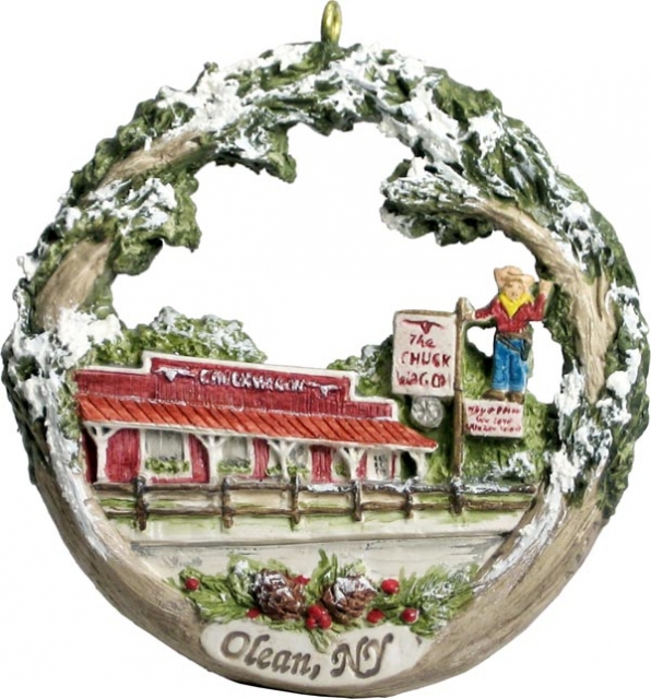 Olean, NY Chuck Wagon Restaurant AmeriScape Ornament