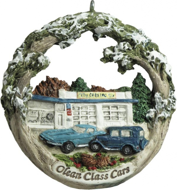 Olean, NY Olean Class Cars AmeriScape Ornament