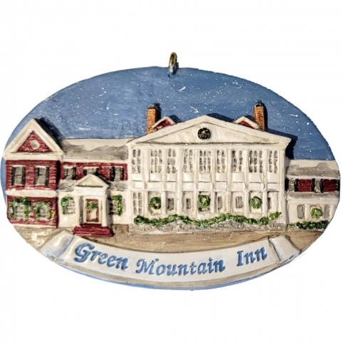 Green Mountain Inn OvalScape ornament