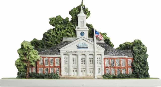 Stonybrook, NY Ward Melville High School VillageScape Building Miniature